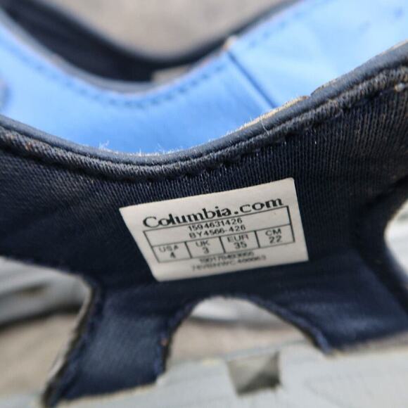 Columbia Shoes Kids 4 Sandals Sport Active Techsun Vent Water Outdoor Adjustable - Picture 4 of 13